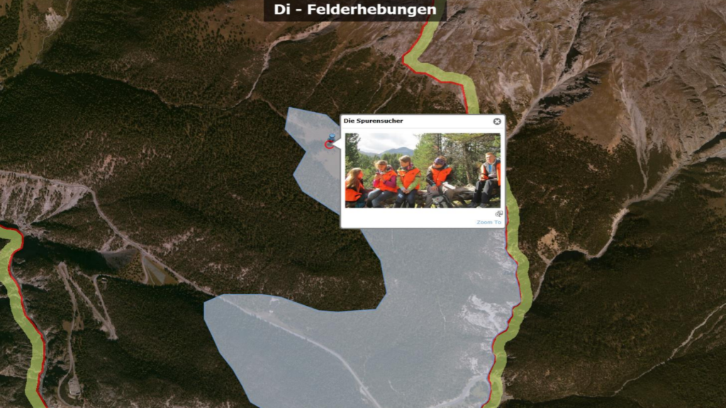 Mit GIS auf Exkursionen