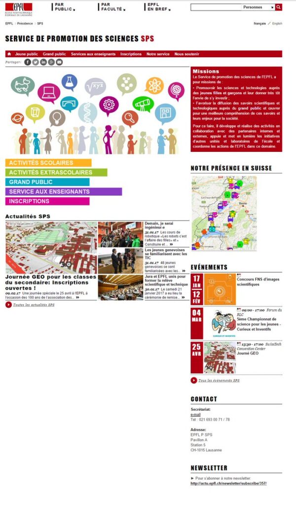 1. GEOSchoolDay in der Romandie