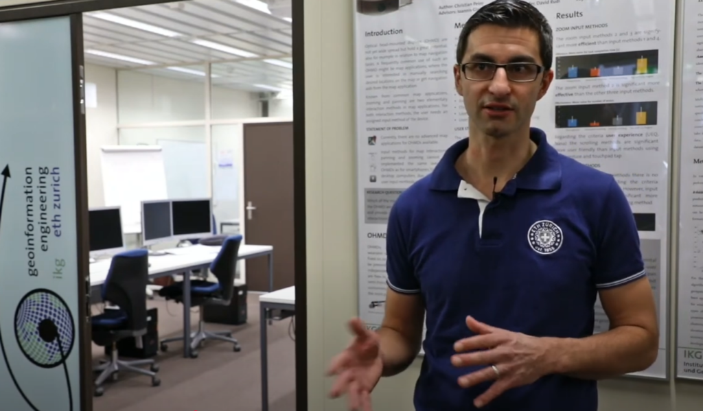 Mixed Reality Show an der GIS Lab Final Presentation