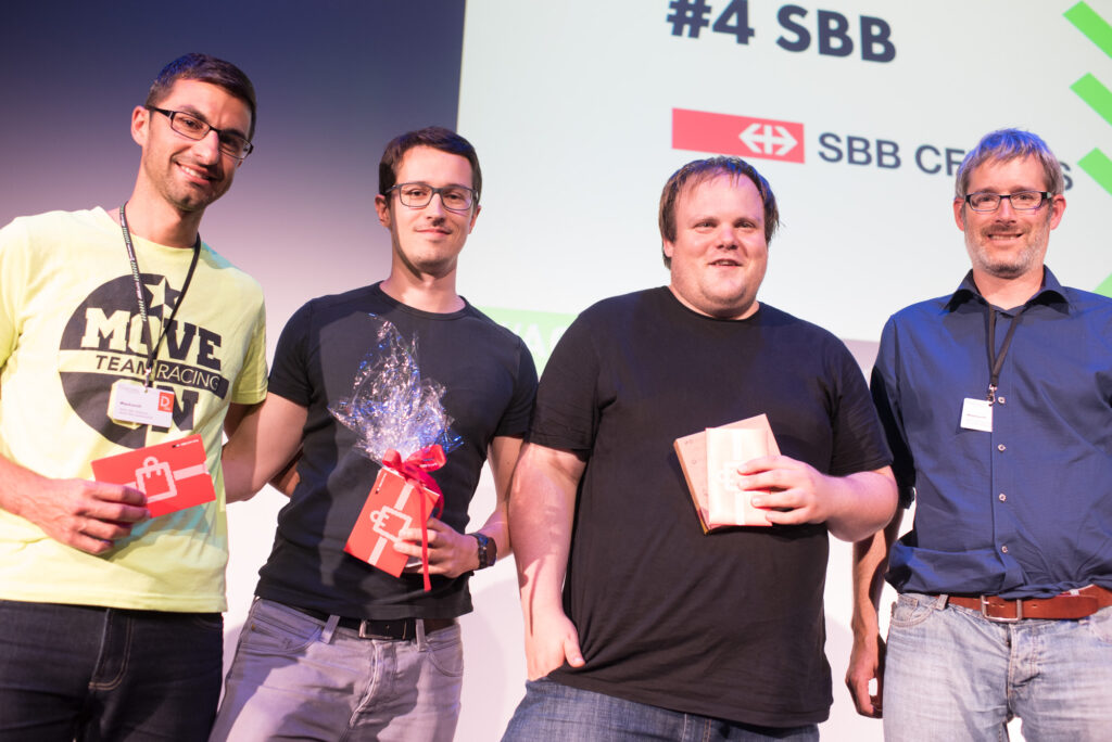 «HB Deals» gewinnt SBB Challenge am HackZurich