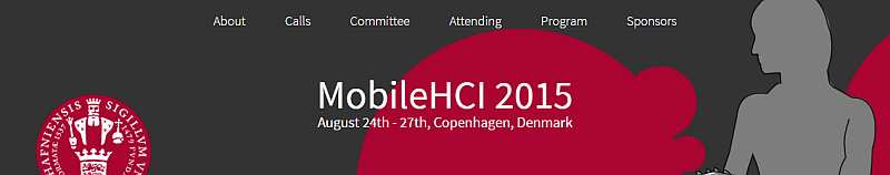 MobileHCI, Copenhagen – Best Paper